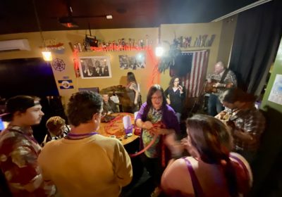 7th Annual Purple Pinky held at Honey Whyte’s